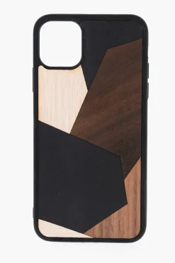 Cover Rigida QUARTZ In Legno a Motivo Geometrico per Iphone 11 Pro>Wood’d Clearance