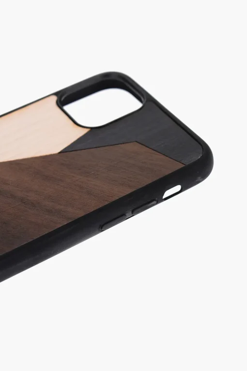 Cover Rigida QUARTZ In Legno a Motivo Geometrico per Iphone 11 Pro>Wood’d Clearance