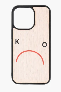 Discount Cover Rigida TUMBLE In Legno a Motivo Geometrico per Iphone 13 Pro Uomo Accessori Hi-Tech