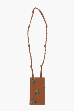 Cover Smatphone In pelle A tracolla Stampata>Jil Sander Outlet