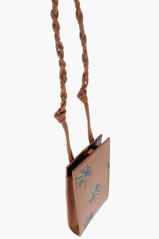 Cover Smatphone In pelle A tracolla Stampata>Jil Sander Outlet