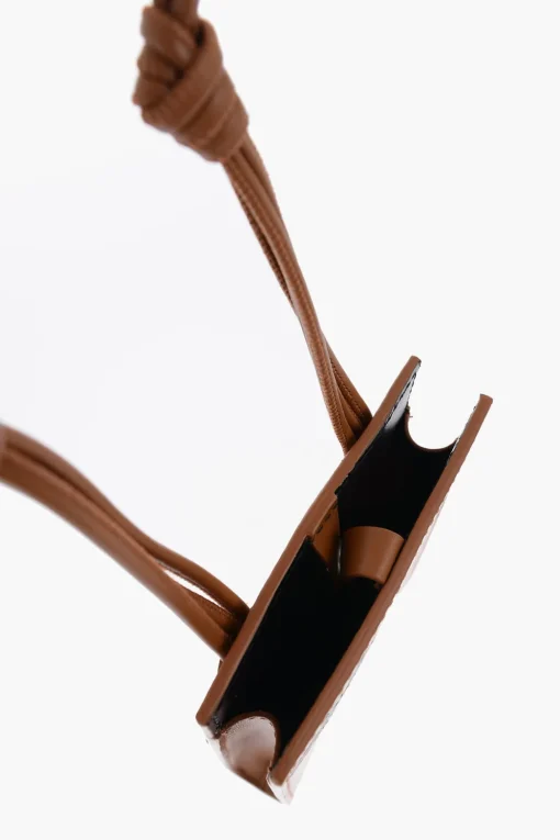 Cover Smatphone In pelle A tracolla Stampata>Jil Sander Outlet