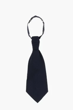 New Cravatta Ascot da Cerimonia in Seta a Pois Uomo Cravatte