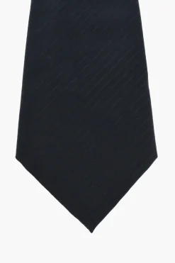 Cravatta Ascot In Lana A Righe Ton-Sur-Ton>Corneliani Fashion