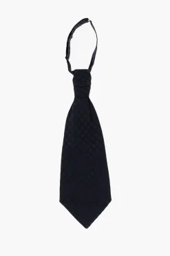 Cravatta Ascot in Seta a Quadri>Corneliani Discount