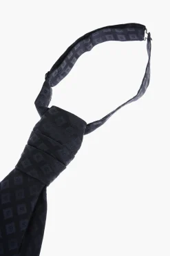 Cravatta Ascot in Seta a Quadri>Corneliani Discount