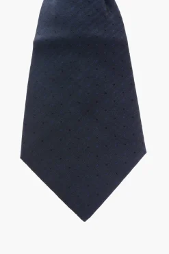 Cravatta Ascot in Seta a Pois>Corneliani Sale