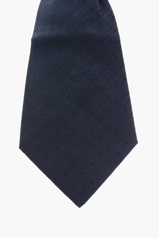 Cravatta Ascot in Seta a Pois>Corneliani Sale