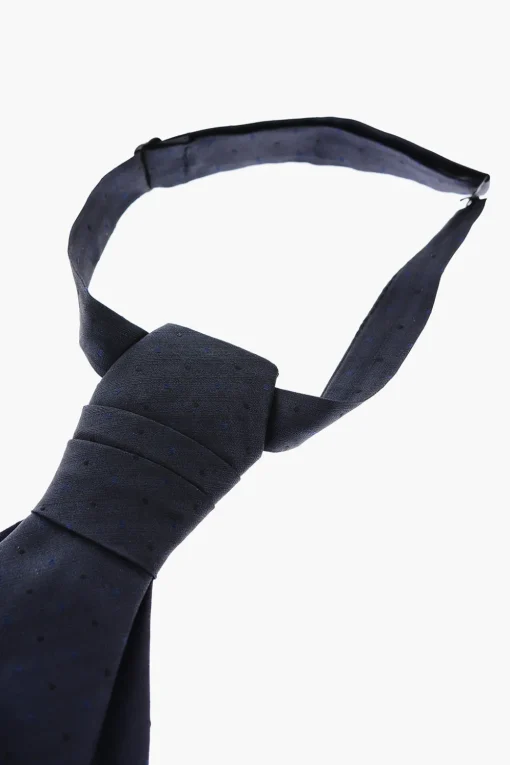 Cravatta Ascot in Seta a Pois>Corneliani Sale