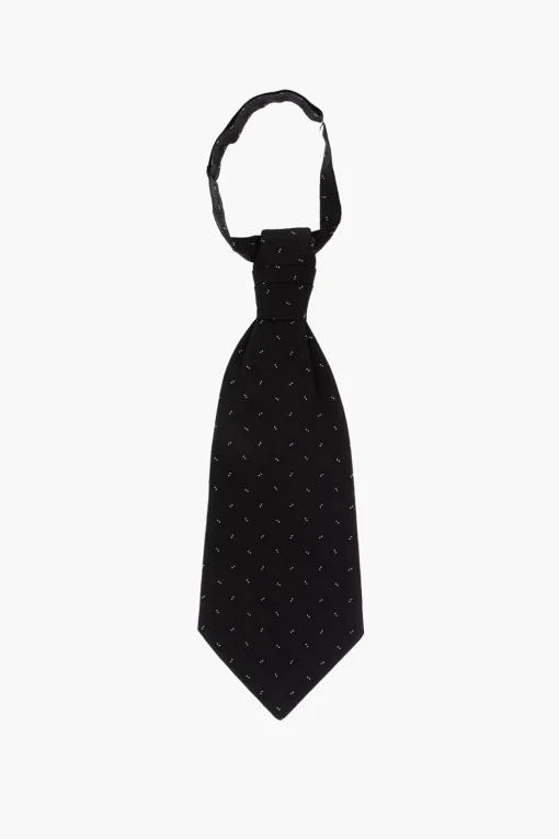 Cravatta Ascot in Seta a Fantasia Paisley>Corneliani Outlet