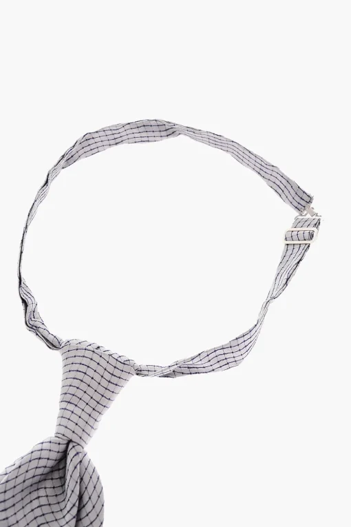 Sale Cravatta Ascot in Seta con Colletto Regolabile Uomo Cravatte