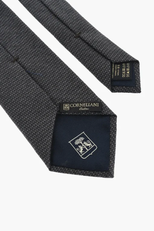 Best Cravatta in Lana Jacquard Uomo Cravatte