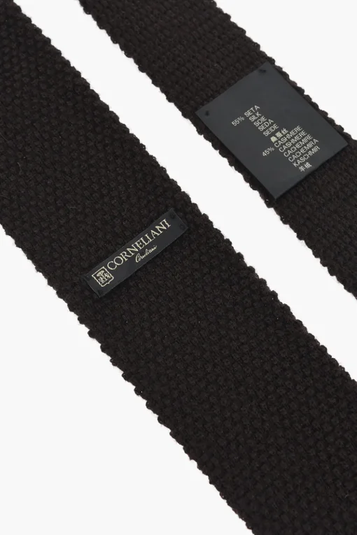 Cravatta in Maglia di Misto Cashmere>Corneliani Discount