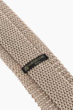 Cravatta in Maglia in Lurex></noscript>Corneliani Hot