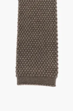 Discount Cravatta in Maglia in Misto Cashmere Uomo Cravatte