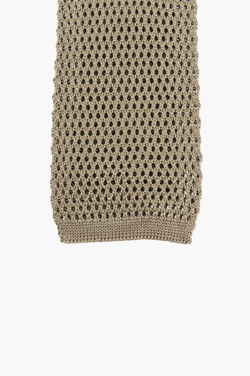 Fashion Cravatta in Maglia in Seta Uomo Cravatte