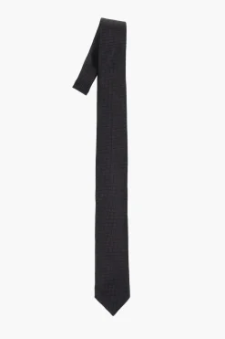 Cravatta in Satin di Seta a Pois>Corneliani New