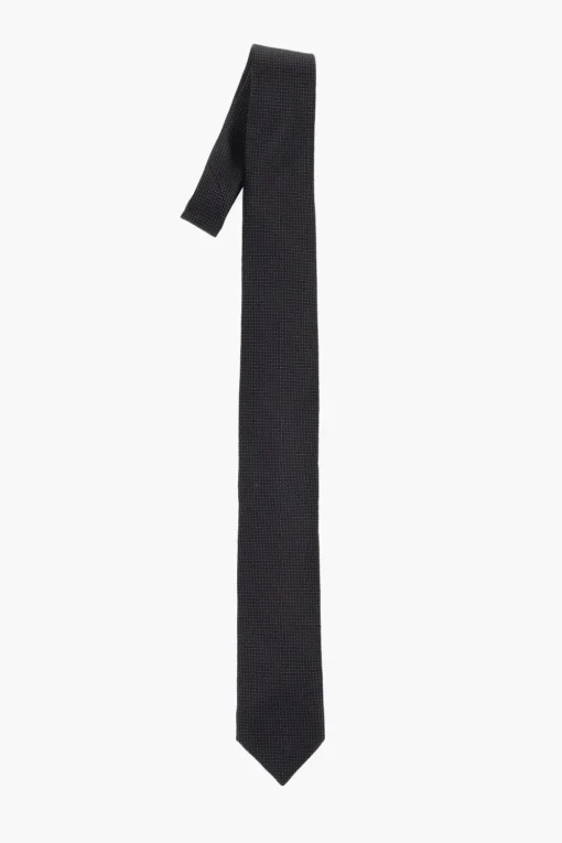Cravatta in Satin di Seta a Pois>Corneliani New