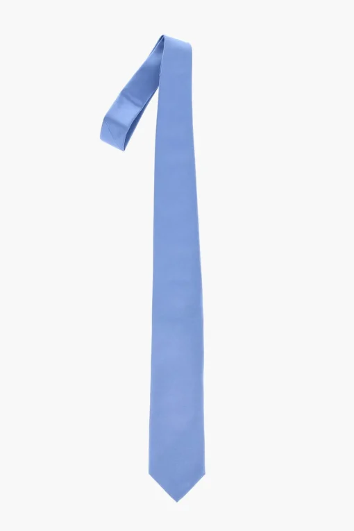 Online Cravatta in Satin di Seta Uomo Cravatte