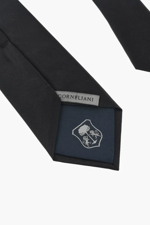 New Cravatta in Satin di Seta Uomo Cravatte