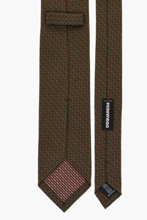 Cravatta in Seta a Fantasia>Dsquared2 Clearance