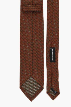 Cravatta in Seta a Fantasia></noscript>Dsquared2 Discount