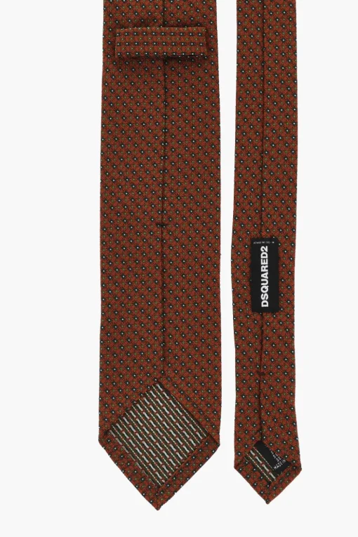 Cravatta in Seta a Fantasia>Dsquared2 Discount