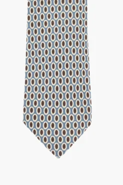 Cravatta in Seta a Motivo Geometrico>Corneliani Discount