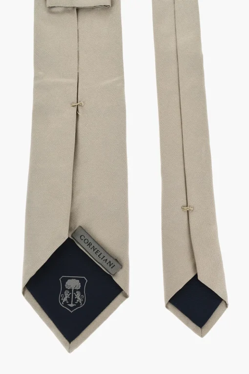 Cravatta in Seta a Tinta Unita>Corneliani Outlet