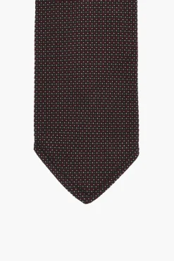Cravatta in Seta con Micro Motivi>Dsquared2 Best
