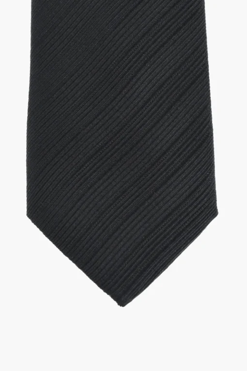 Discount Cravatta in Seta Slim Fit Uomo Cravatte