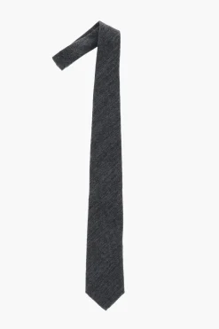 Best Cravatta Plain Herringbone Bicolore Uomo Cravatte