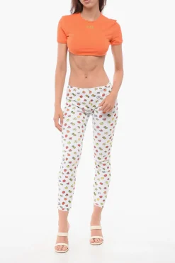 Crop Top ICON a Maniche Corte></noscript>Dsquared2 Discount