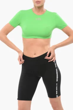 Outlet Crop Top ICON con Stampa Donna Intimo