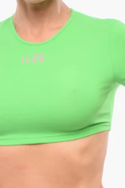 Outlet Crop Top ICON con Stampa Donna Intimo