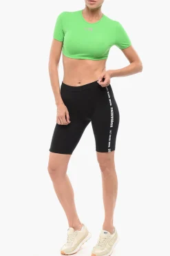 Outlet Crop Top ICON con Stampa Donna Intimo