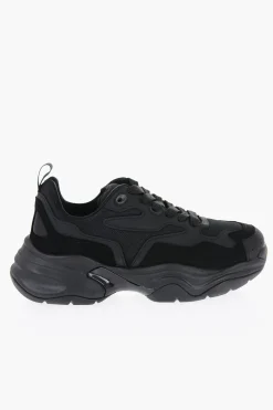 CROQUIS Sneakers Basse in Mesh E Suede a Tinta Unita></noscript>Neil Barrett Clearance