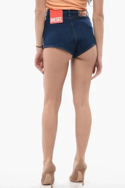 Culotte DE-LUNAR in Denim con Cuciture a vista>Diesel Hot