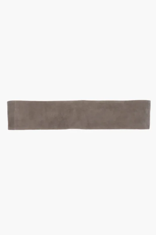 Clearance Cummerbund in Camoscio a Tinta Unita Uomo Cinture