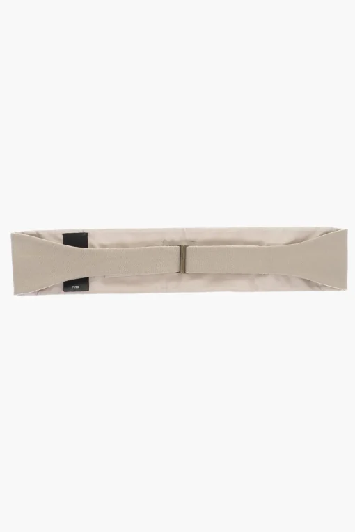 Sale Cummerbund in Lana Vergine a Tinta Unita Uomo Cinture