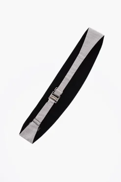 Discount Cummerbund in Seta a Fantasia Uomo Cinture