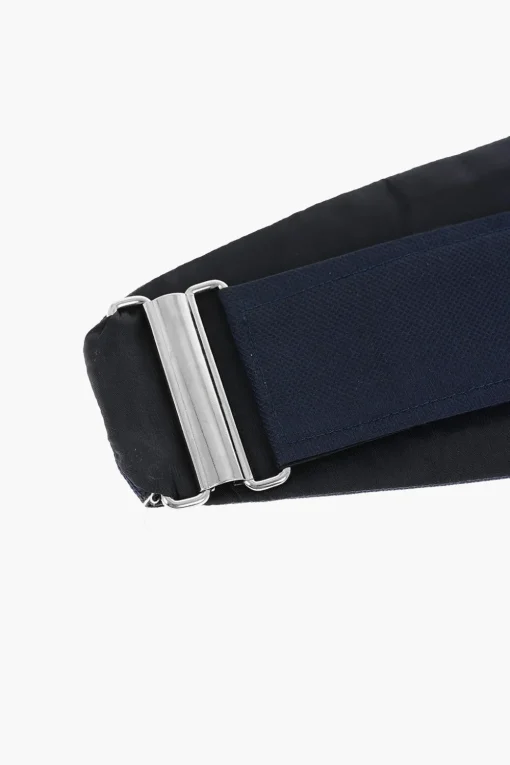 Clearance Cummerbund Pieghettata in Seta Uomo Cinture