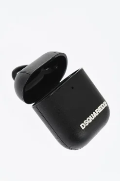 Custodia per Airpods in Tinta Unita con Logo a Contrasto></noscript>Dsquared2 Sale