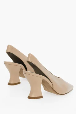 Hot Décolleté ALMOND in Pelle 8cm Donna Scarpe Con Tacco