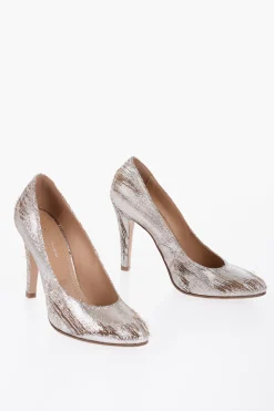 Best Decolleté In Lurex Effetto Vintage Donna Scarpe Con Tacco