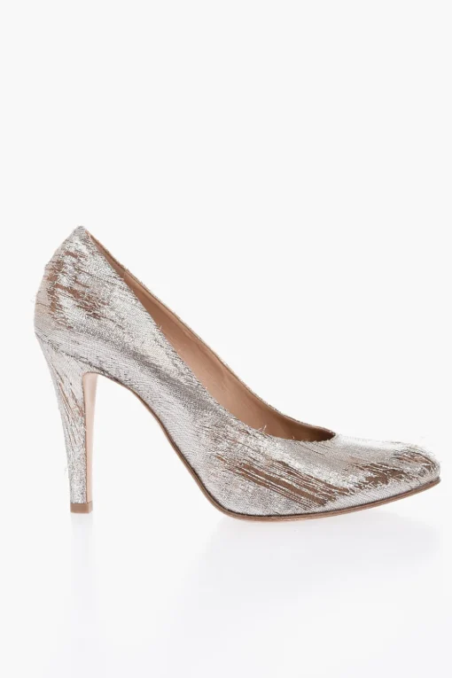 Best Decolleté In Lurex Effetto Vintage Donna Scarpe Con Tacco