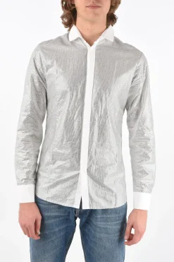 Online DIAMOND CUT Camicia Gioiello con Collo Francese Uomo Camicie