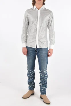 Online DIAMOND CUT Camicia Gioiello con Collo Francese Uomo Camicie