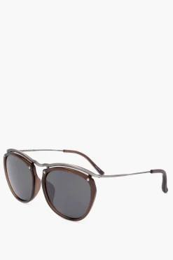 Discount DRIES VAN NOTEN Occhiali da Sole con Ponte in Metallo Donna Occhiali Da Sole