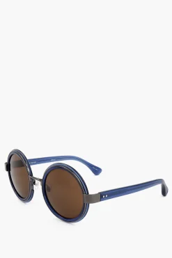 DRIES VAN NOTEN Occhiali da Sole Rotondi con Dettaglio in Metallo>Linda Farrow New